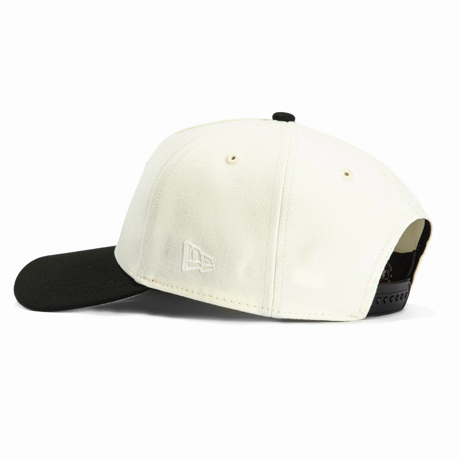 New Era 9Forty A-Frame Oakland Athletics Snapback Hat - White. Black