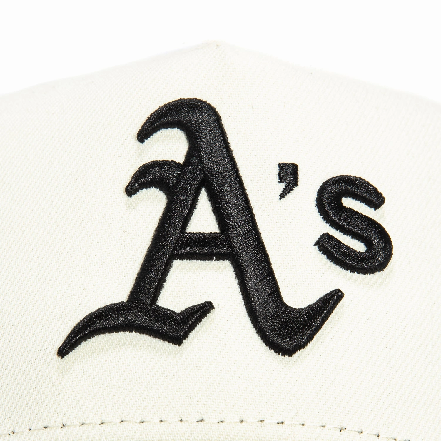 New Era 9Forty A-Frame Oakland Athletics Snapback Hat - White. Black