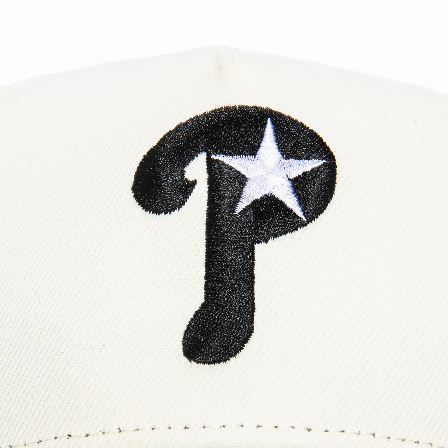 New Era 9Forty A-Frame Philadelphia Phillies Alternate Snapback Hat - White, Black
