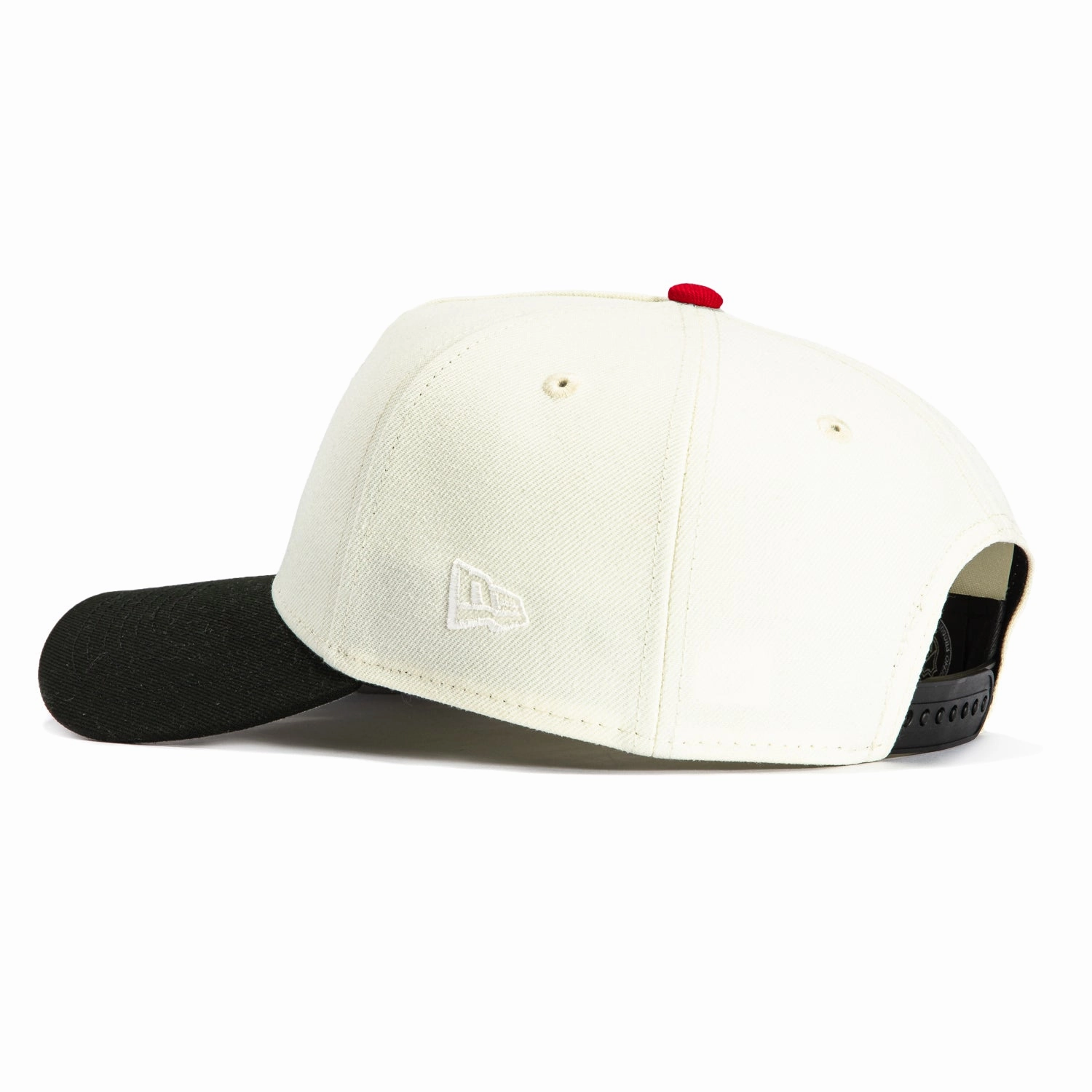New Era 9Forty A-Frame White Dome New Jersey Devils Snapback Hat - White, Black