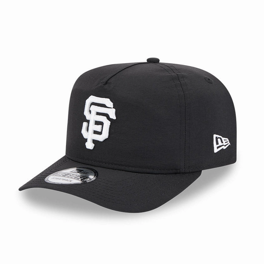 New Era Golfer Everyday Nylon San Francisco Giants Strapback Hat - Black