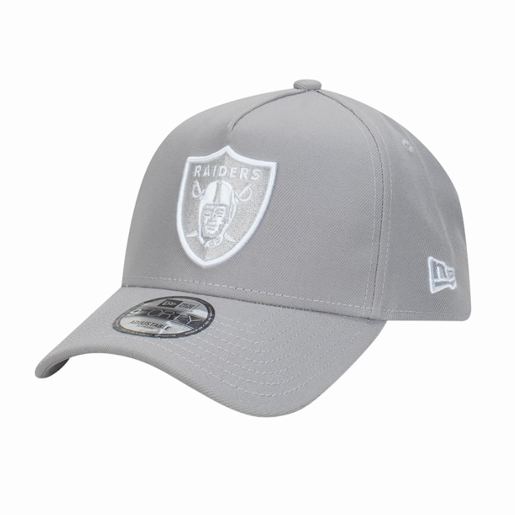 New Era Las Vegas Raiders 9FORTY A Frame - Grey/White
