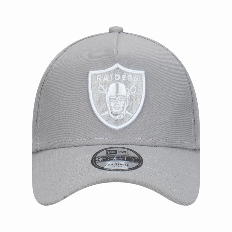 New Era Las Vegas Raiders 9FORTY A Frame - Grey/White