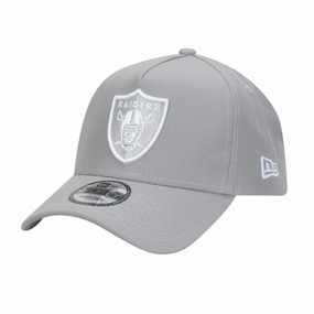 New Era Las Vegas Raiders 9FORTY A Frame - Grey/White