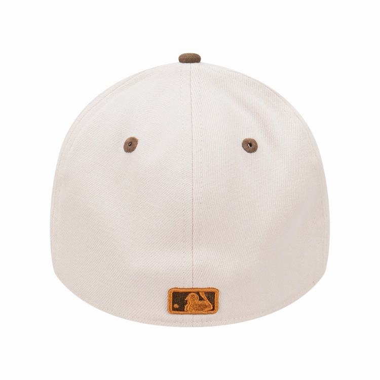 New Era Los Angeles Dodgers 39THIRTY Cap - Stone/Walnut/Toasted Peanut