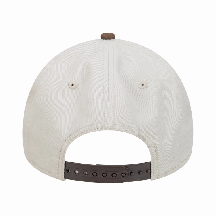 New Era Los Angeles Dodgers 9FORTY A Frame - Vintage Stone/Walnut