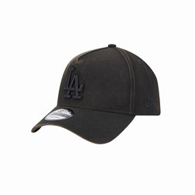 New Era Los Angeles Dodgers 9FORTY A Frame Snow Wash - Black