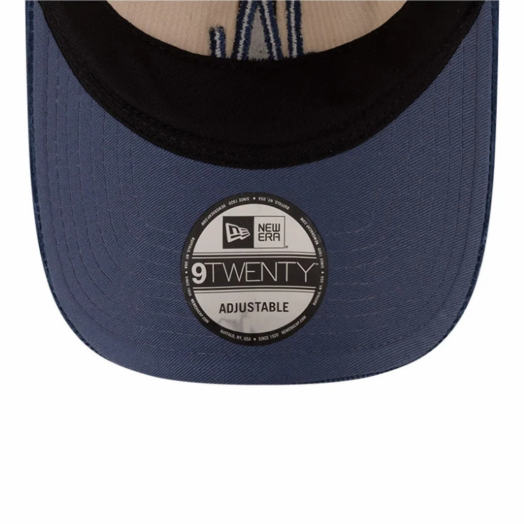 New Era Los Angeles Dodgers 9TWENTY Cord Cap - Ivory/Dark Royal