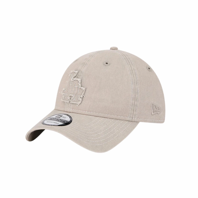 New Era Los Angeles Dodgers 9TWENTY Frayed Logo - Pebble