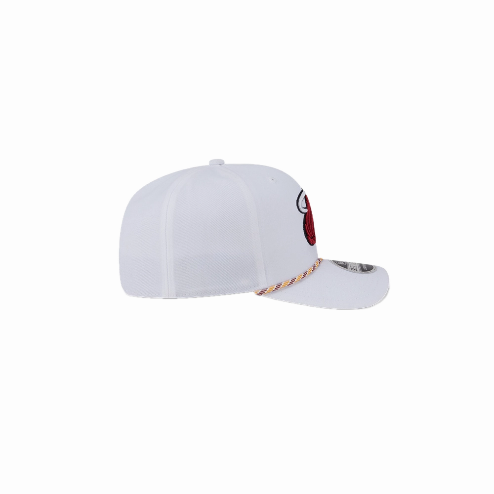 New Era Miami HEAT Flame Rope Snapback