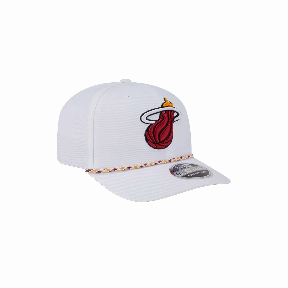 New Era Miami HEAT Flame Rope Snapback
