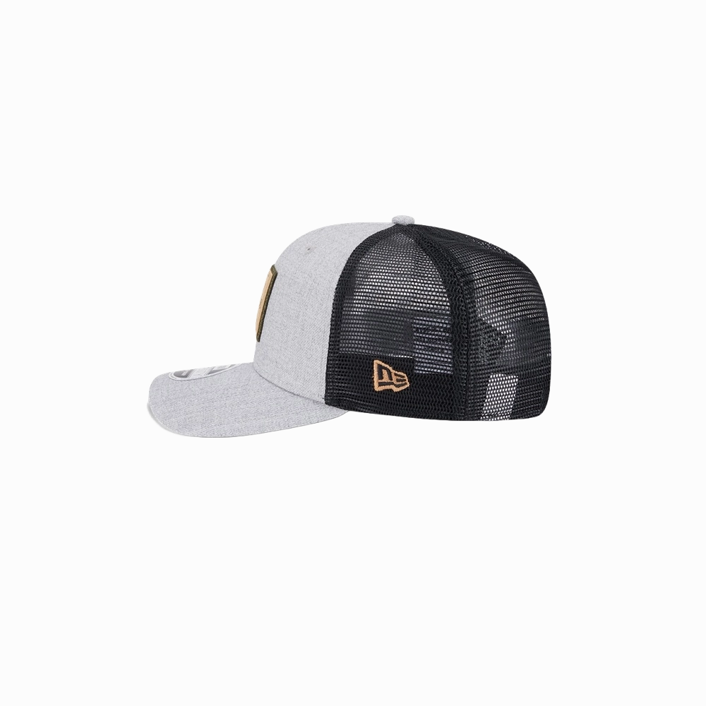 New Era Miami HEAT Heather Patch Trucker Snapback