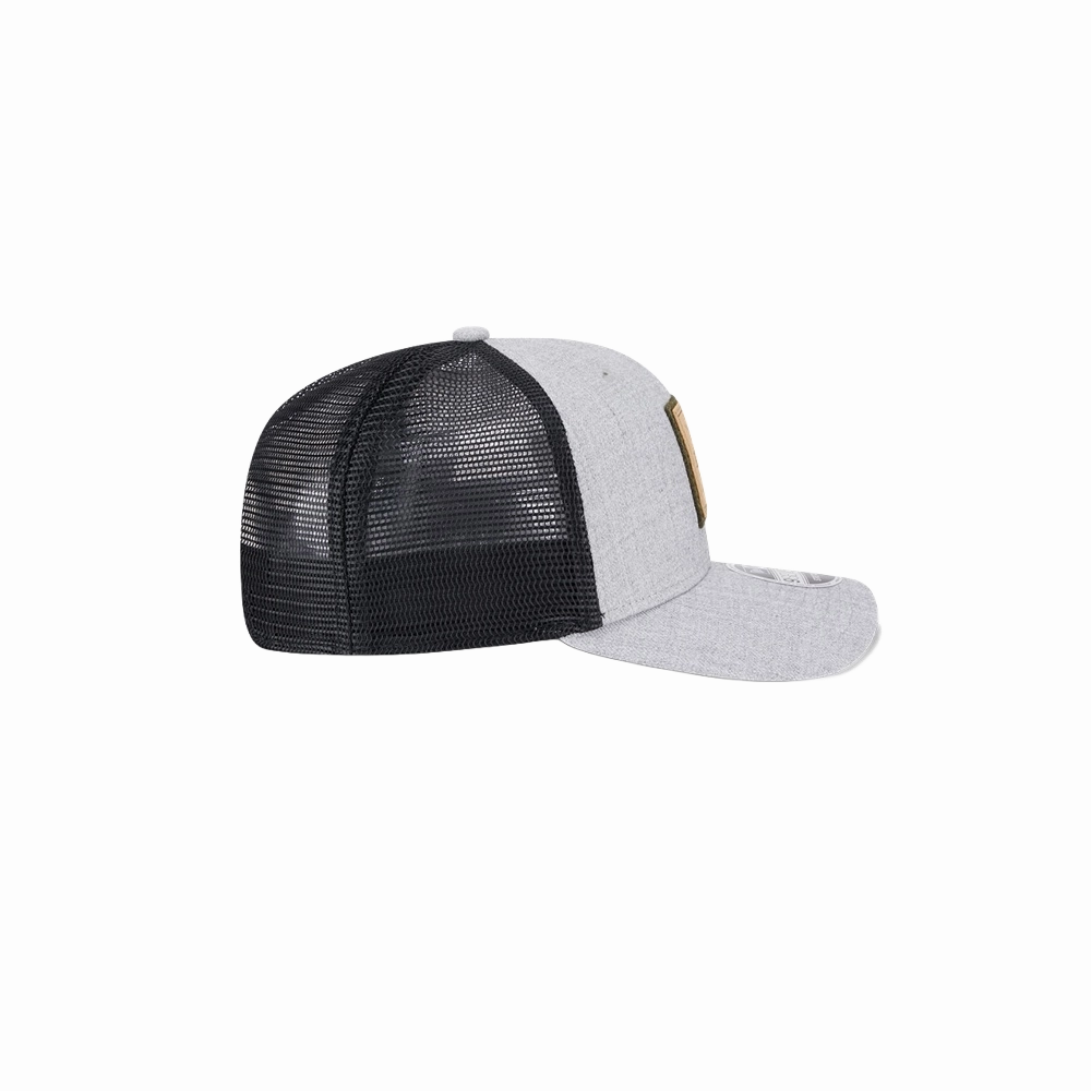 New Era Miami HEAT Heather Patch Trucker Snapback