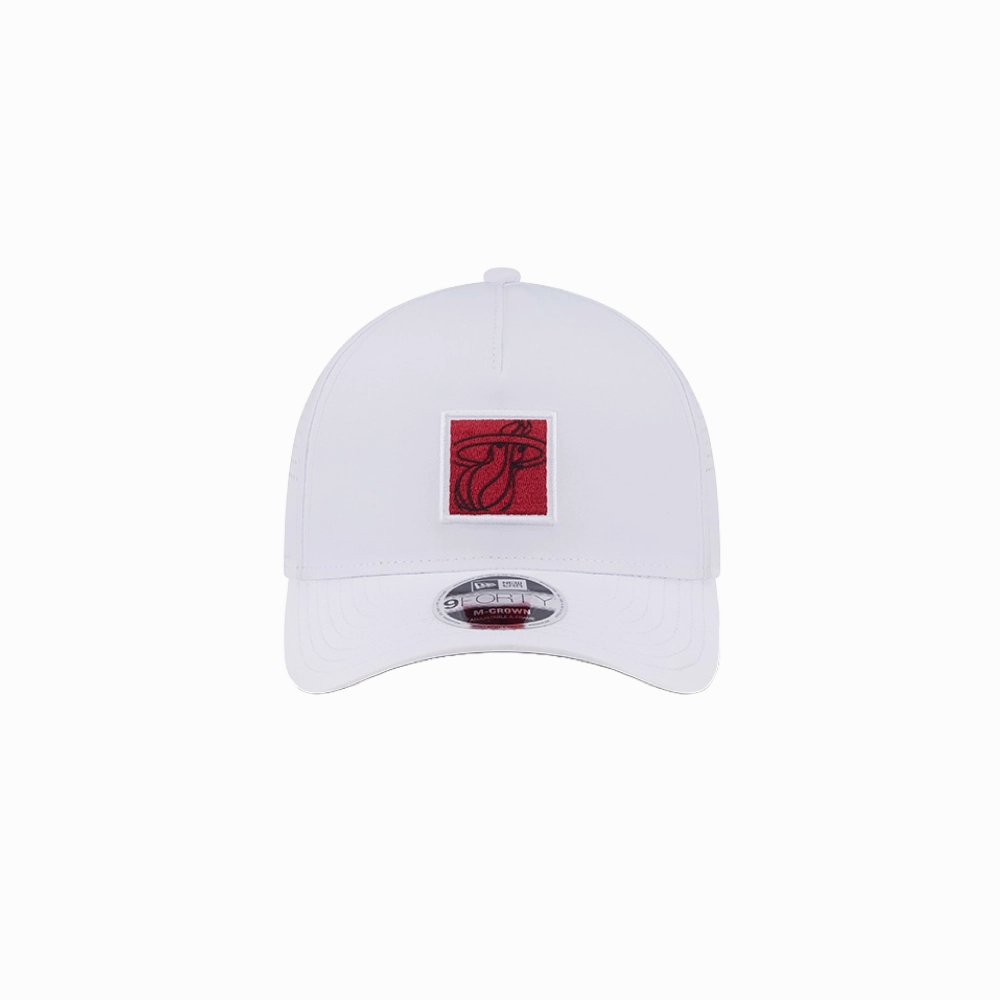 New Era Miami HEAT Logo Patch Snapback