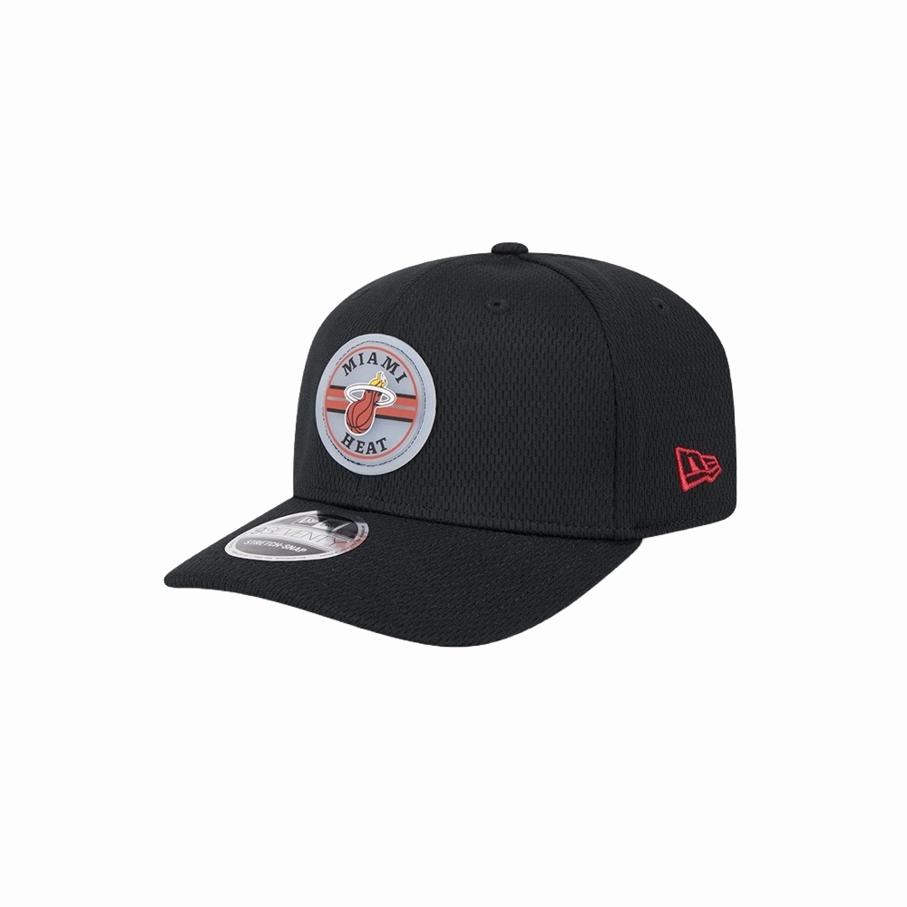 New Era Miami HEAT Patch Mesh Snapback