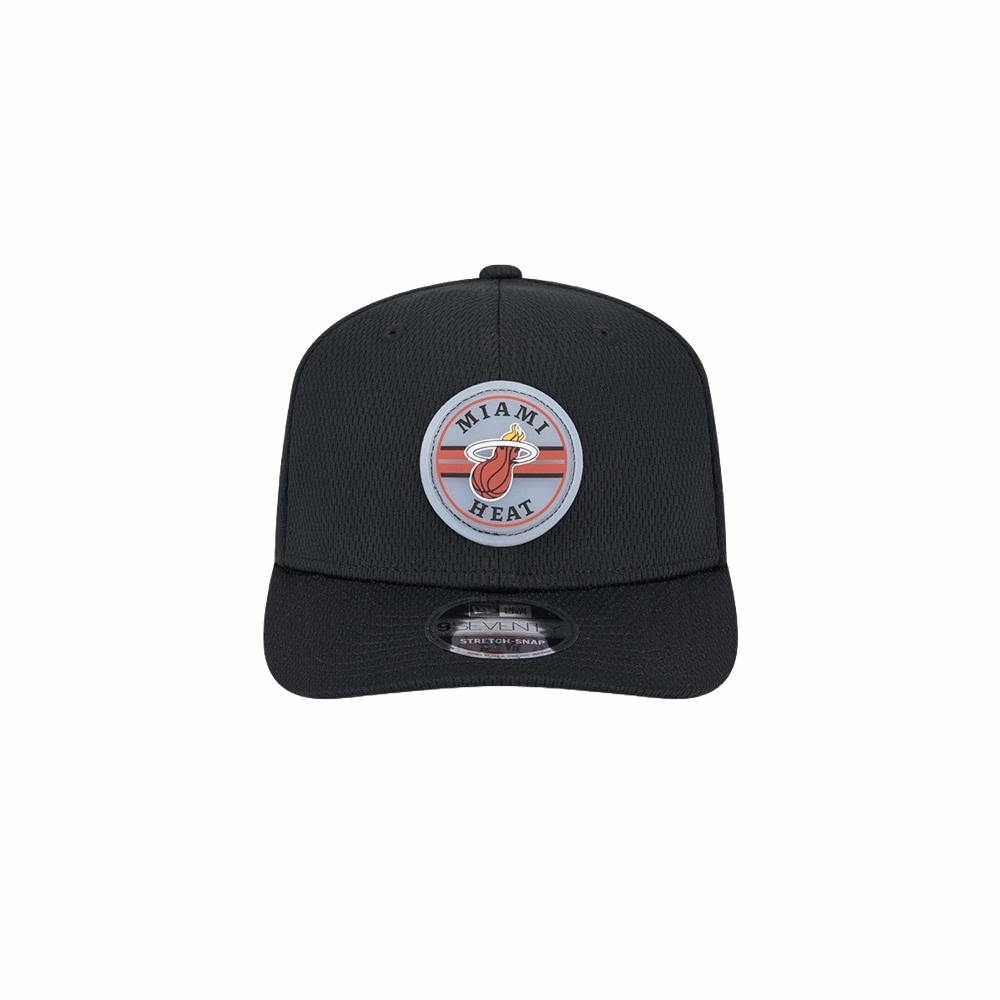 New Era Miami HEAT Patch Mesh Snapback