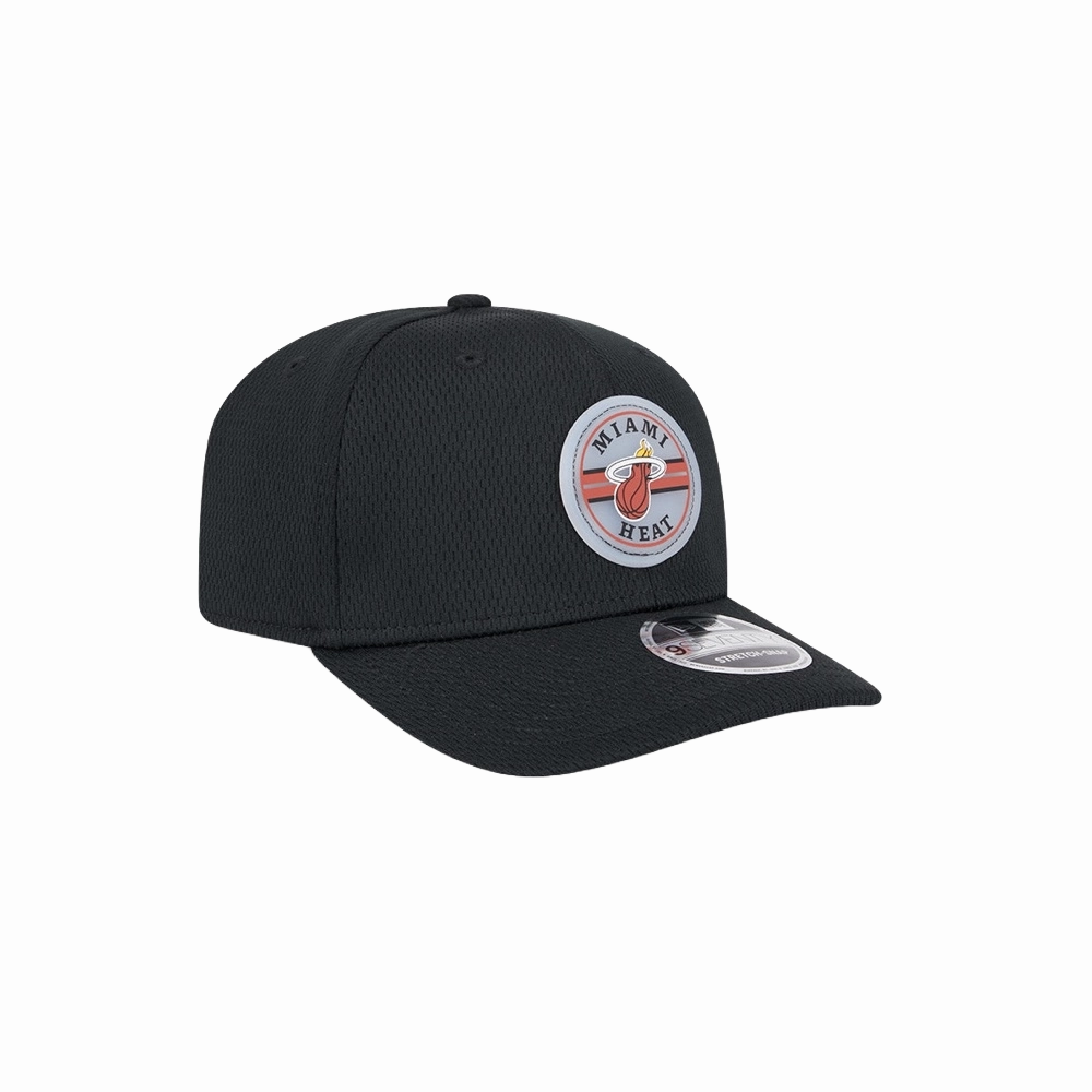 New Era Miami HEAT Patch Mesh Snapback