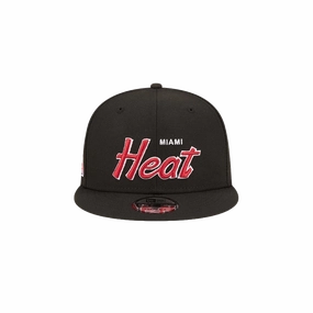 New Era Miami HEAT Retro Script Snapback