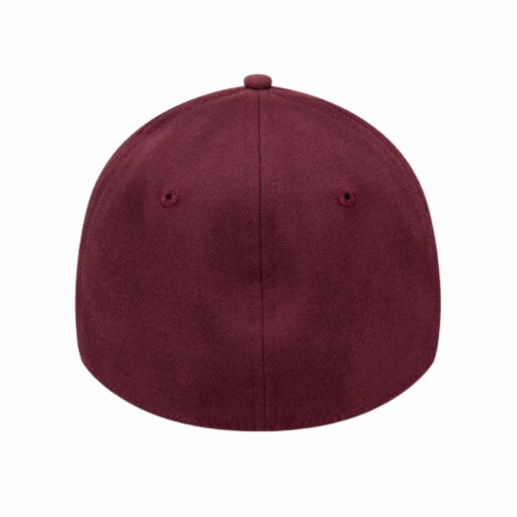 New Era New York Yankees 39THIRTY Cap - Maroon/Fight Orange
