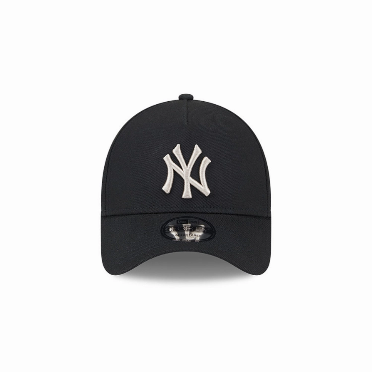 New Era New York Yankees 9FORTY A Frame - Black Stone Repreve