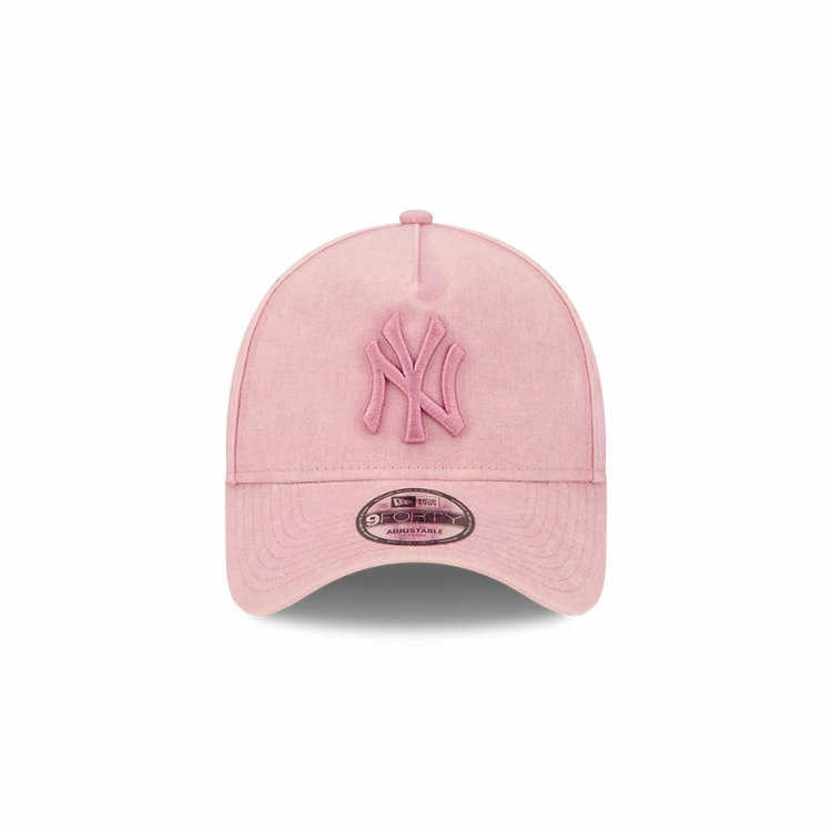 New Era New York Yankees 9FORTY A Frame - Cosmetic Pink