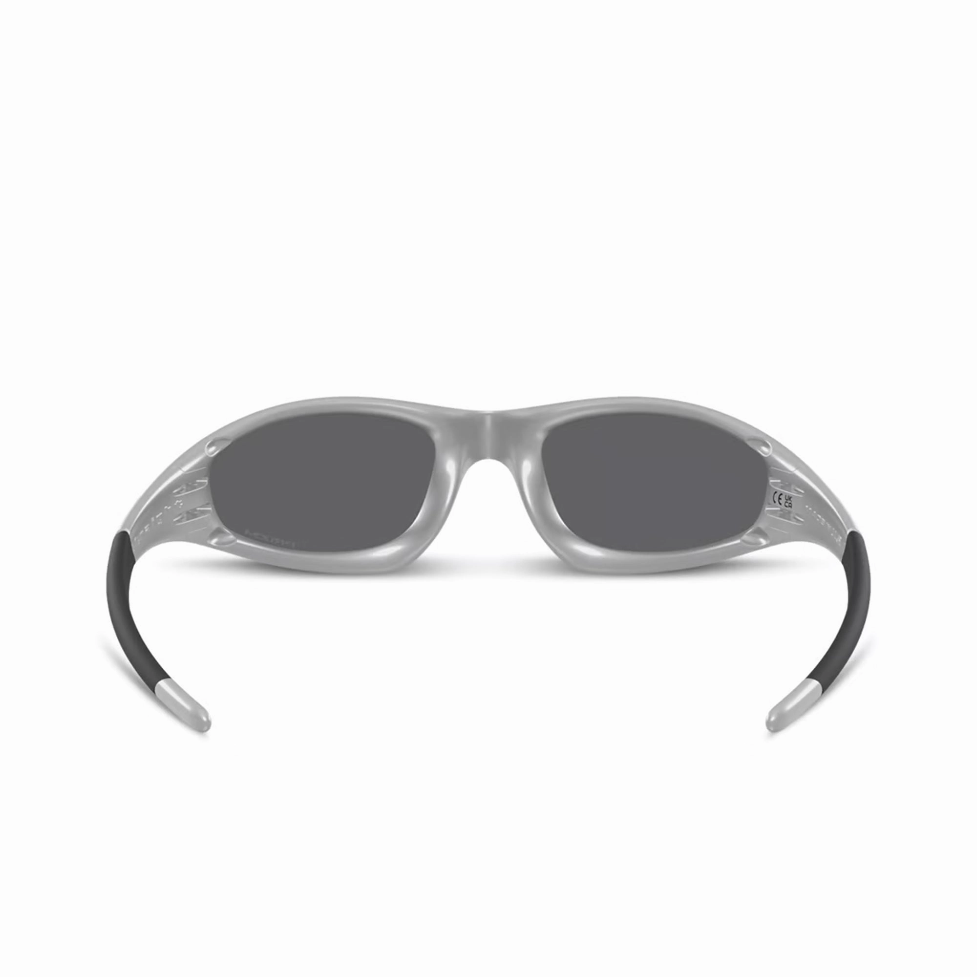 Oakley MUZM Straight Jacket 99 Silver Grey Flames w Prizm Black