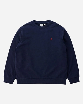 One Point Crew Sweatshirt Navy