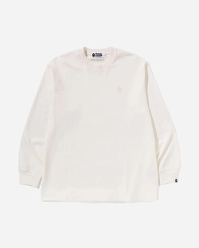 One Point Relaxed Fit L/S Tee Ivory