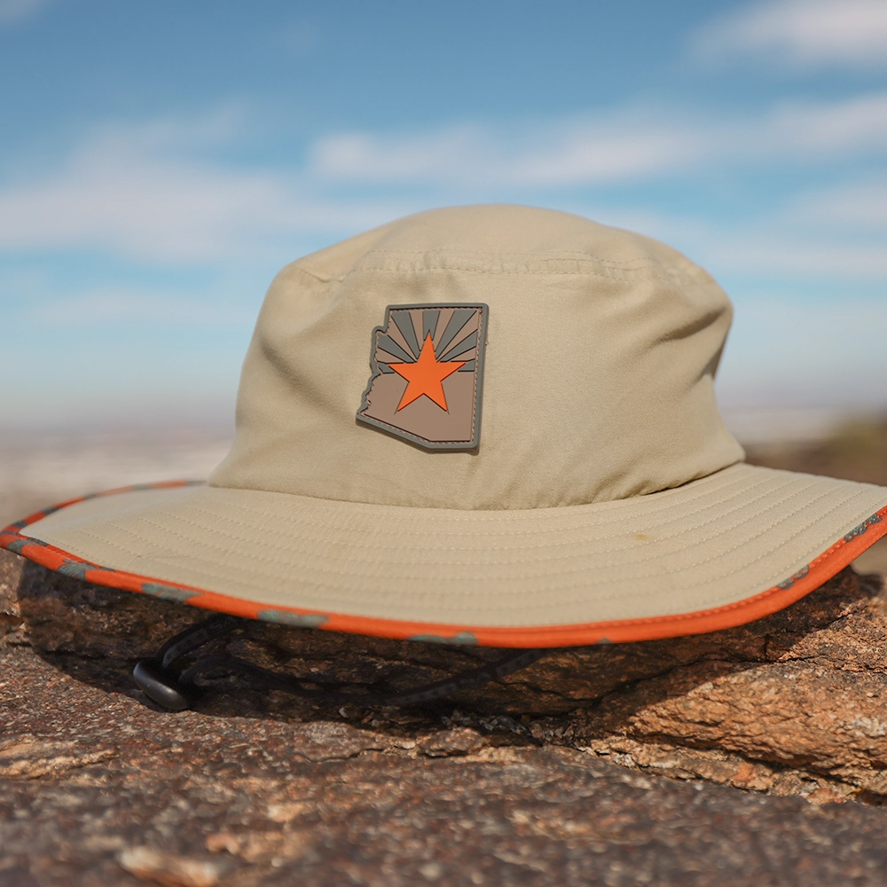Performance Bucket Hat | Arizona Cactus | Khaki