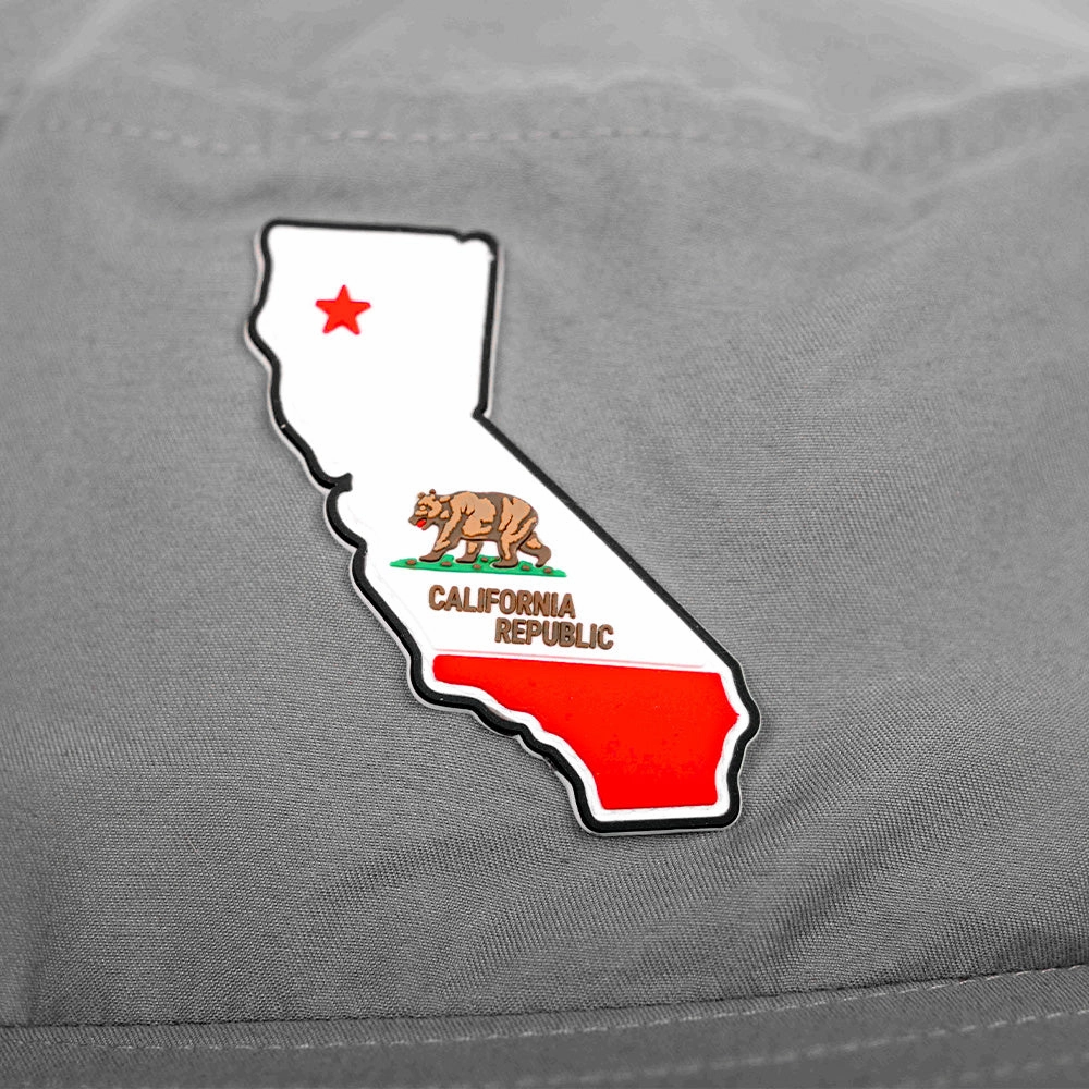 Performance Bucket Hat | California State | Grey