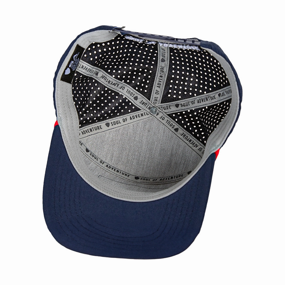 Performance Flat Bill Snapback| Navy | All American