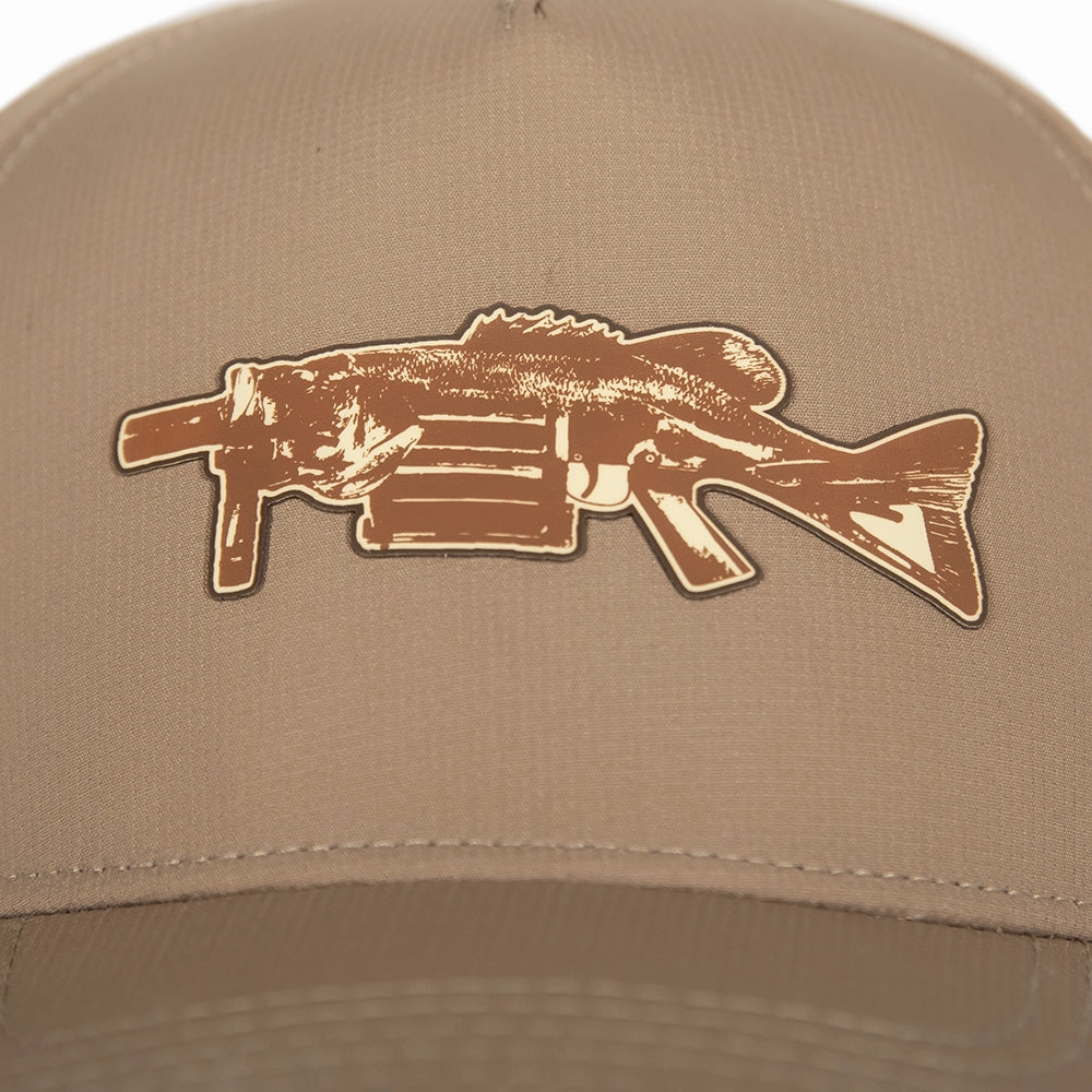 Performance Snapback | Bass Grenade | Khaki