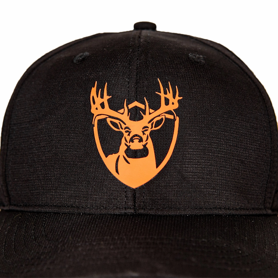 Performance Snapback | Black | Geo Camo-Patriot
