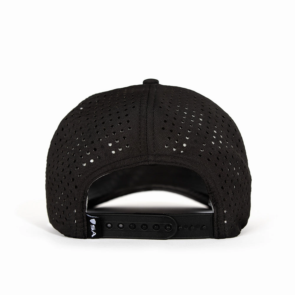 Performance Snapback | Felt Blackout American Flag