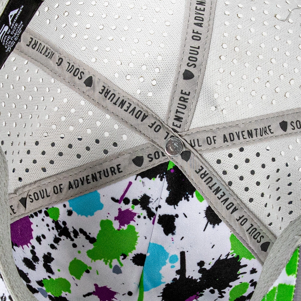 Performance Snapback |  Splatter Paint