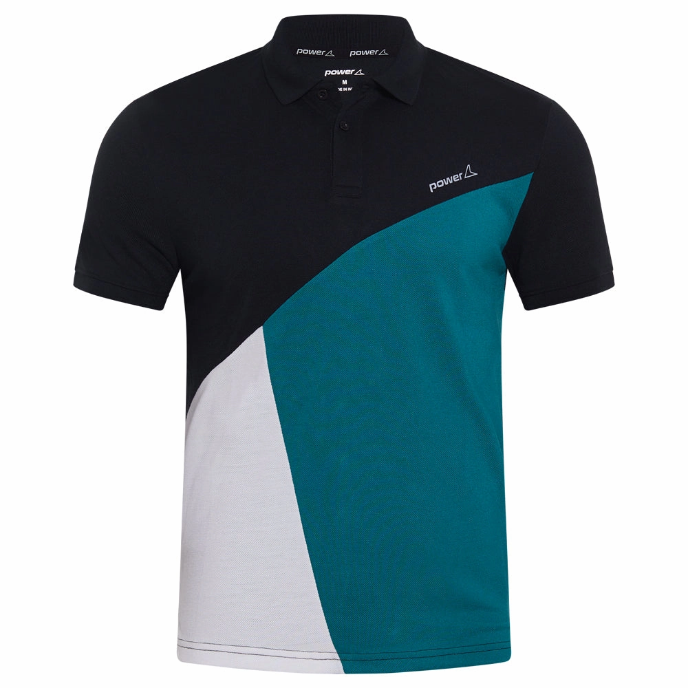 Power ActiveWear Mens CUT N SEW POLO