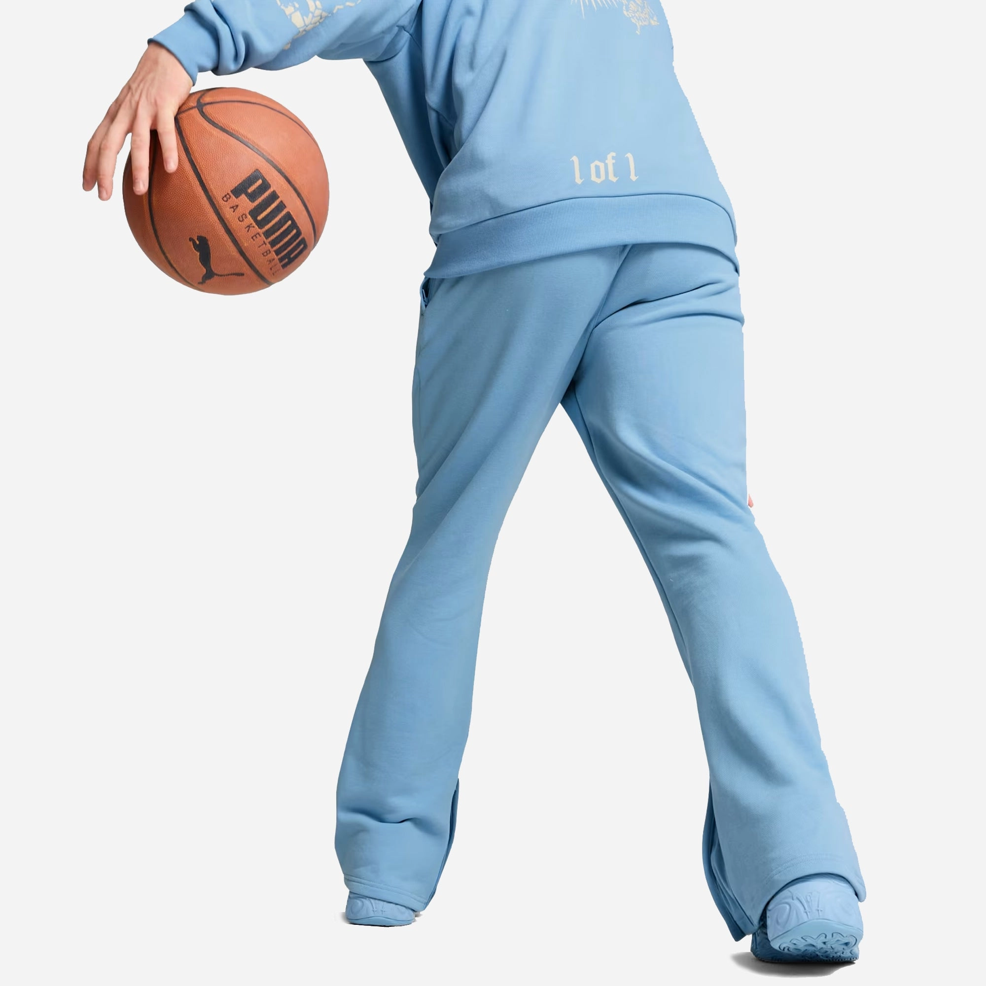 PUMA | HOOPS X LF MOSIAC PANT { TEAM LIGHT BLUE