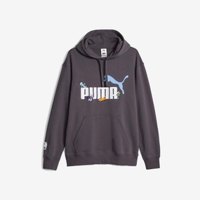 Puma | THE SMURFS HOODIE  { DARK COAL