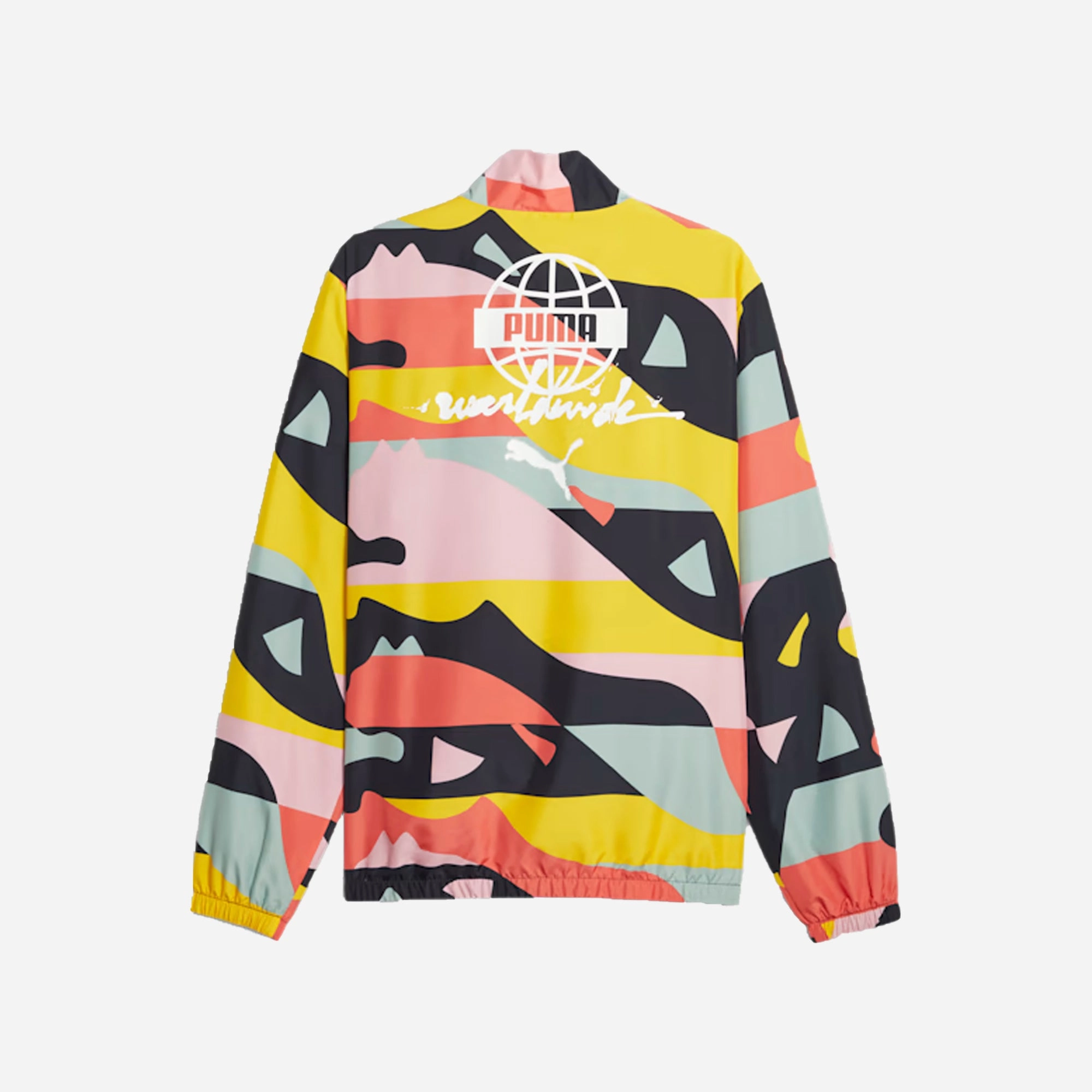 Puma | WORLDWIDE WOVEN JACKET  { BLACK