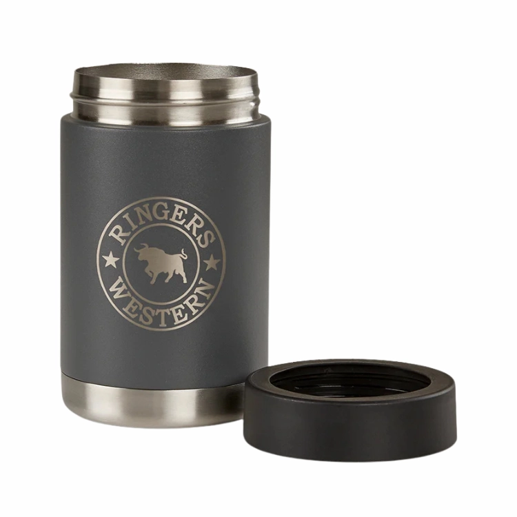 Ringers Western Escape Can Cooler - Charcoal
