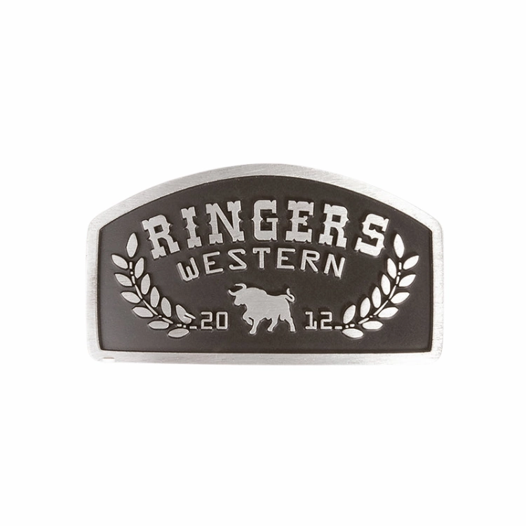 Ringers Western Midlands Belt Buckle - Silver