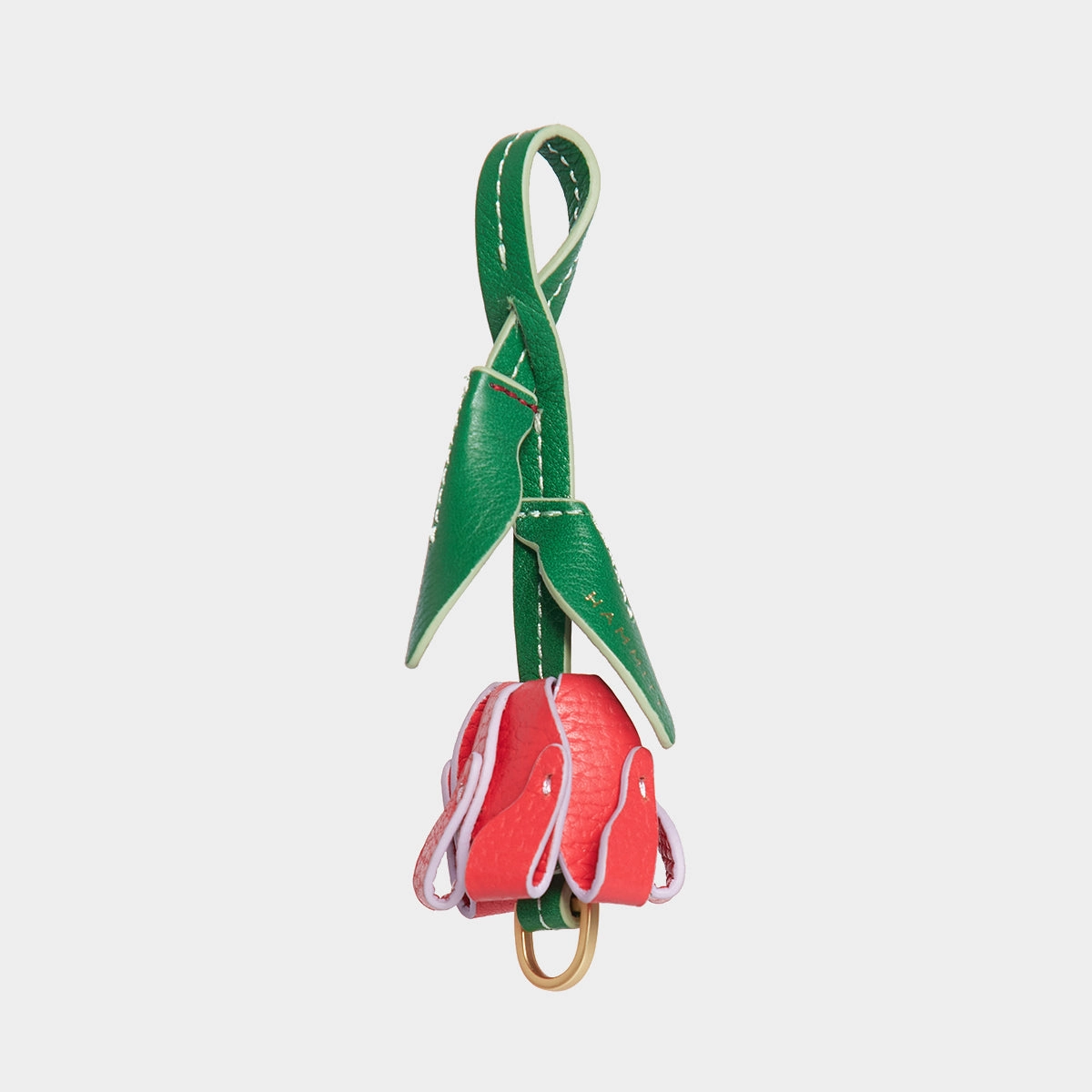Ross's Rose Charm | Garden/Brushed Gold