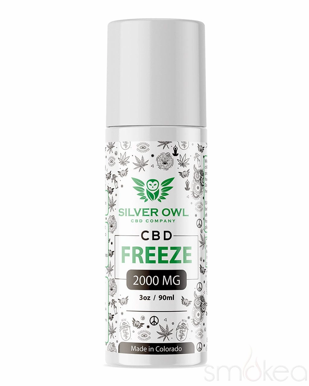 Silver Owl 2000mg CBD Freeze Roll On