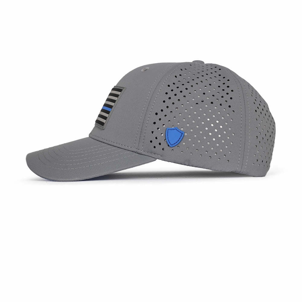 Special Edition Performance Snapback | Blue Line | Grey