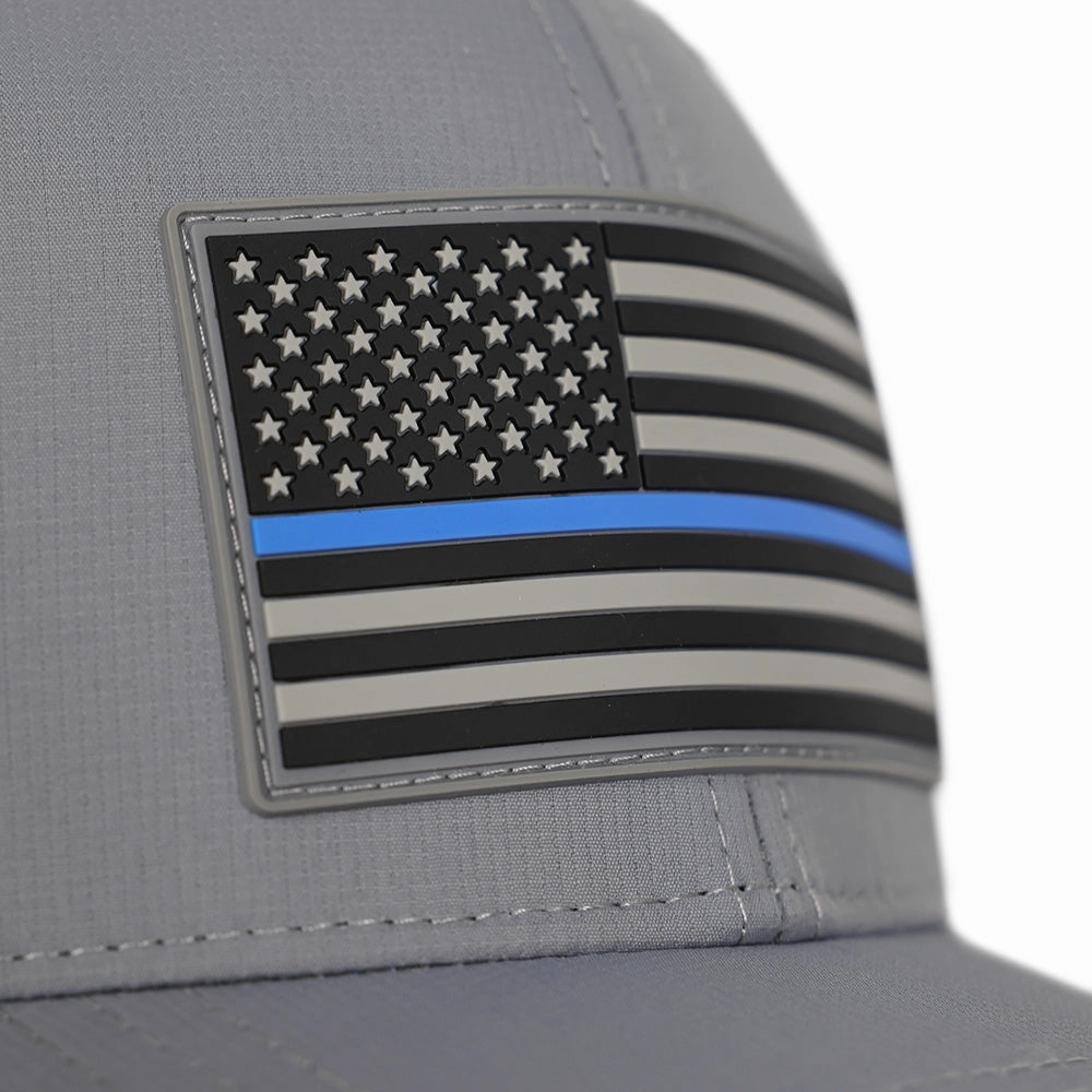 Special Edition Performance Snapback | Blue Line | Grey