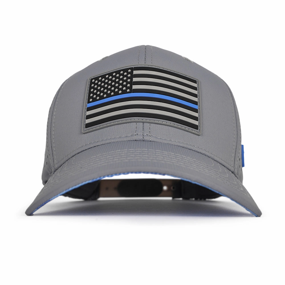 Special Edition Performance Snapback | Blue Line | Grey
