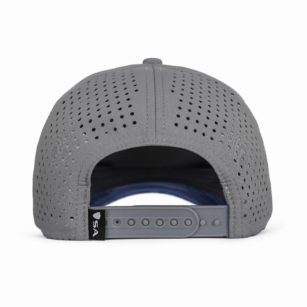 Special Edition Performance Snapback | Blue Line | Grey