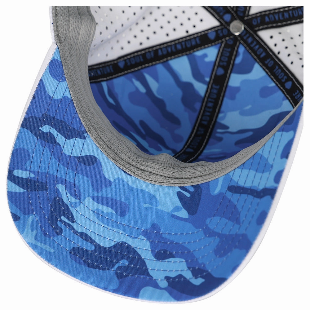 Special Edition Performance Snapback | Blue Line | White