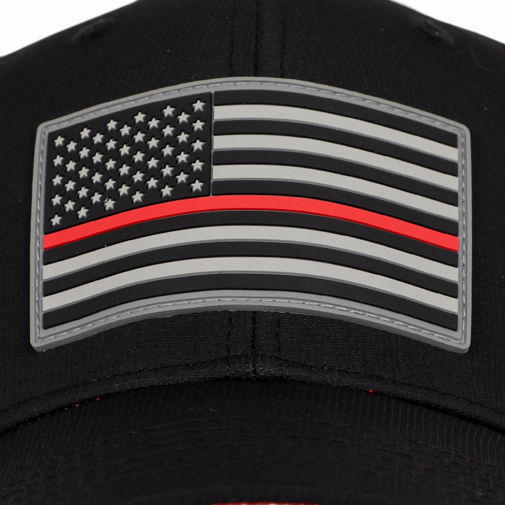 Special Edition Performance Snapback | Red Line | Black