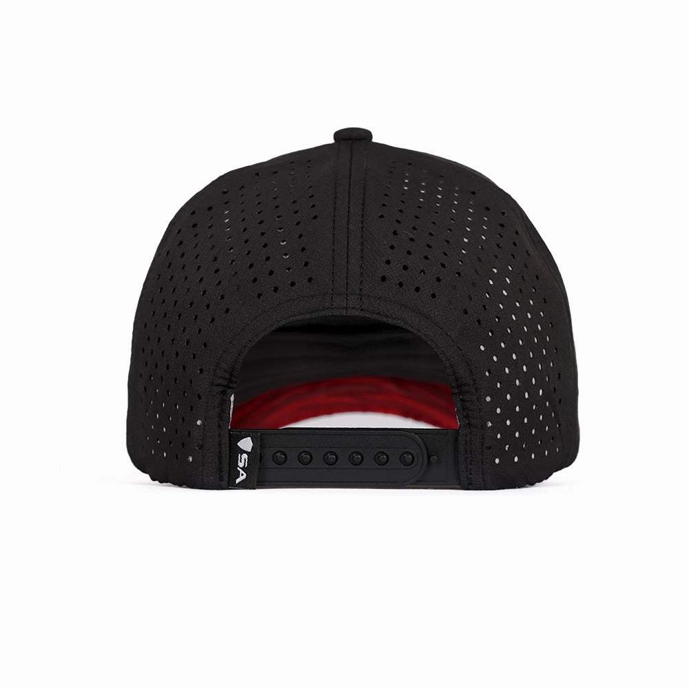 Special Edition Performance Snapback | Red Line | Black